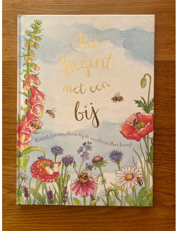 Boek Het begint met een bij Boek Het begint met een bij