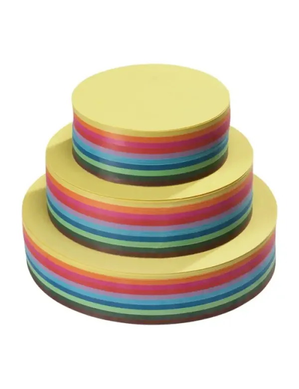 Rond vouwpapier diameter: 16 cm Rond vouwpapier diameter: 16 cm