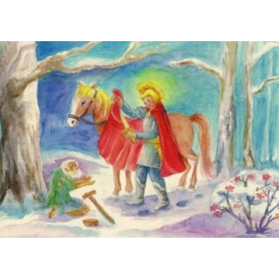 Kaart Sint Martinus mantel