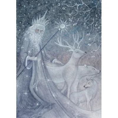 kaart Koning Winter